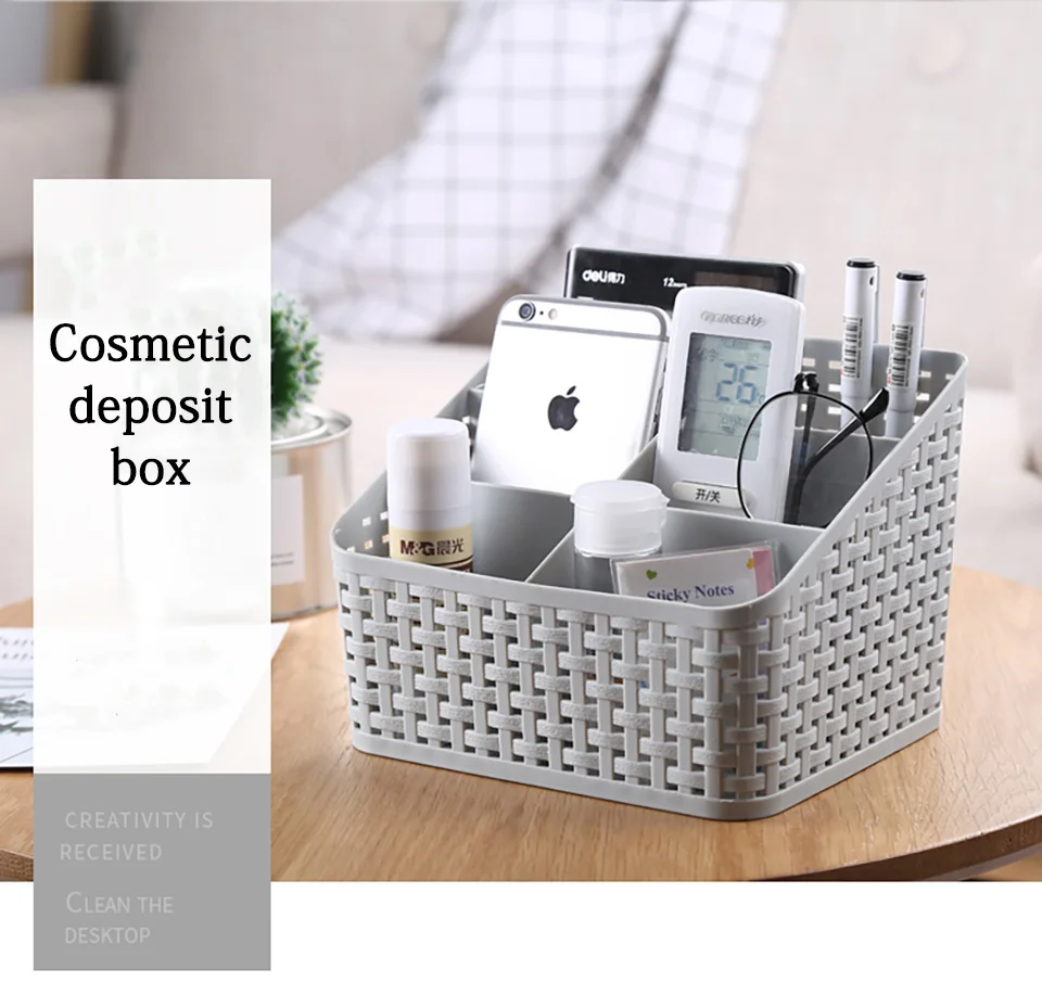 Makeup Organizer Plastic Storage Box Multifunctional Lipstick Brushes Holder Jewelry Cosmetic Case Make Up Organizers -1_01