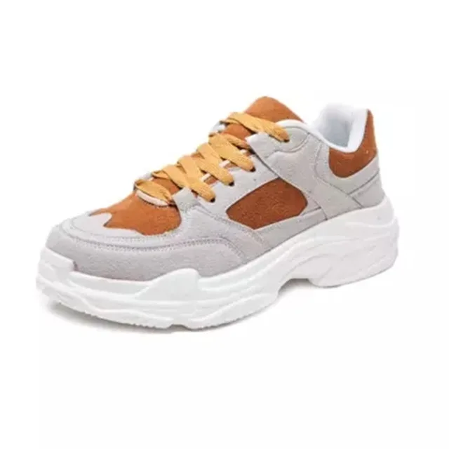 Royal Beige Vent En Nouveau Casual Cuir Harajuku bleu Femme Rétro Sauvage 2018 Chaussures awxv7A1nt
