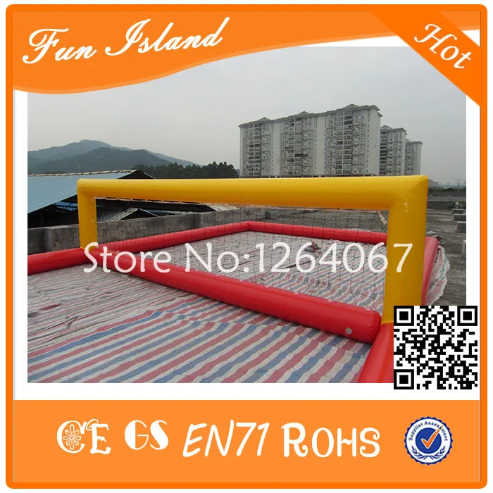 

Free Shipping Customzied Inflatable Volleyball Court,Funny Inflatable Beach Volleyball Court,Cool inflatable volleyball