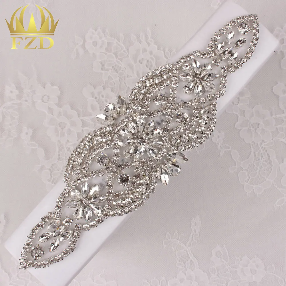 (30pieces) Wholesale Sewing On Hot Fix Rhinestone Sequin Beaded Applique Decoration For Wedding