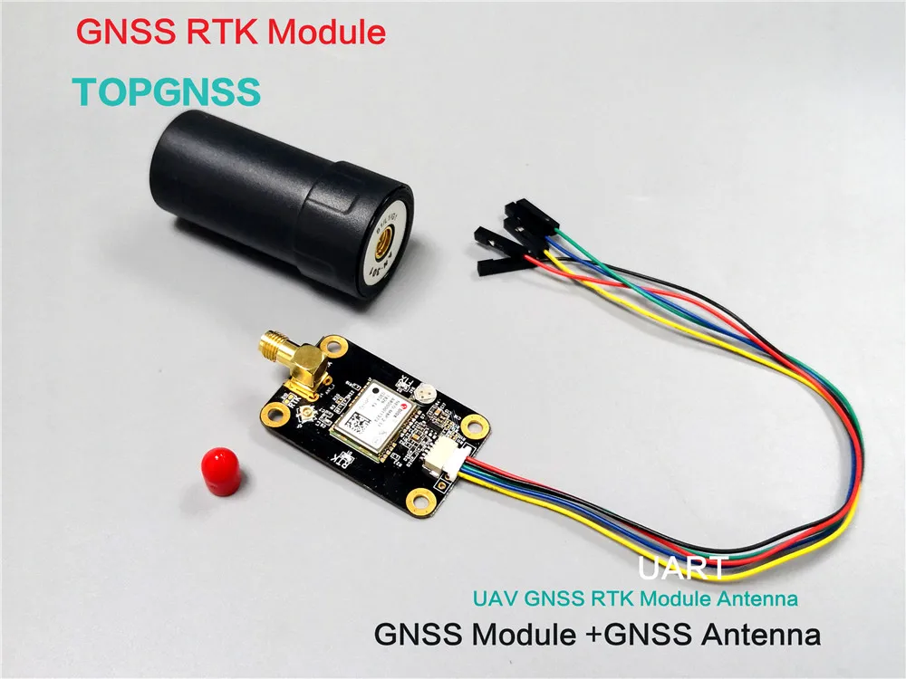 TOPGNSS UAV UGV GNSS RTK Module  ublox m8p 10