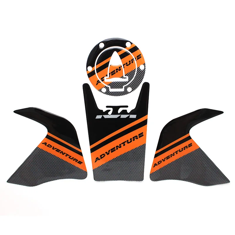 KTM Motorcycle Accessories 3D Real Tank Pad Sticker Decal Emblem Fits