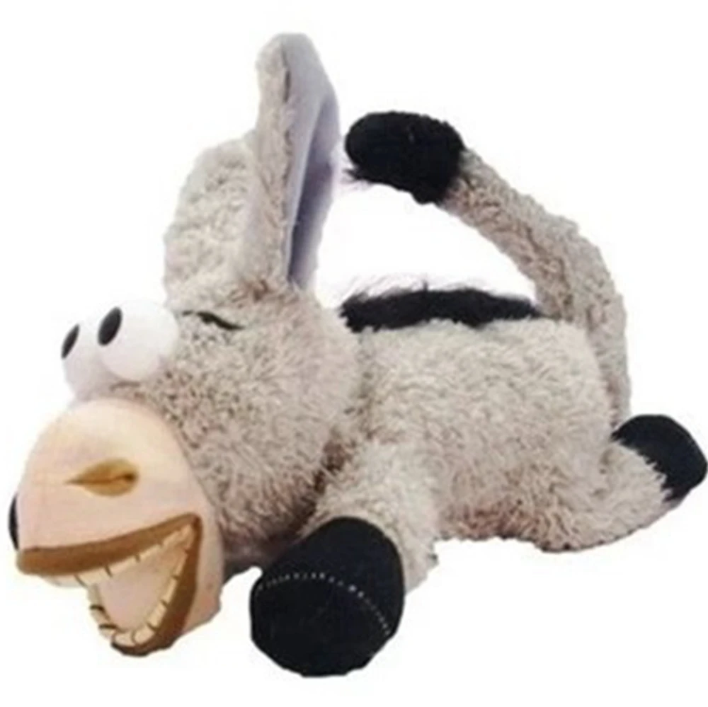 O beb&ecirc; Ca&ccedil;oa Crian&ccedil;as Eletr&ocirc;nico Rolando de Rir Burro de Pel&uacute;cia Brinquedo Engra&ccedil;ado