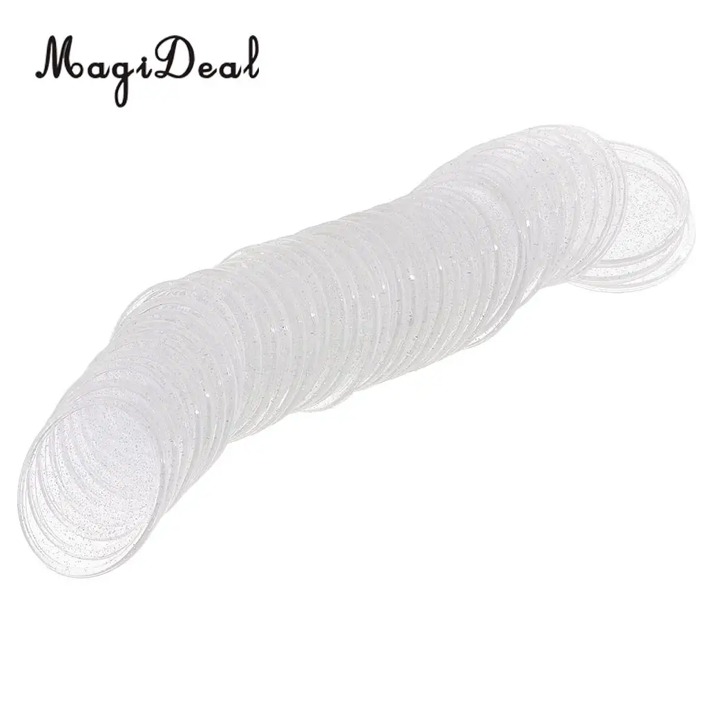 MagiDeal 40Pcs Plastic Count Bingo Chips Markers for Bingo Game Cards Party Fun Family Club Games Supplies Accessory