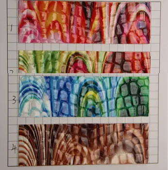 

leather fabric wholesale colorful rainbow pinted stone pattern faux leather material beautiful decoration