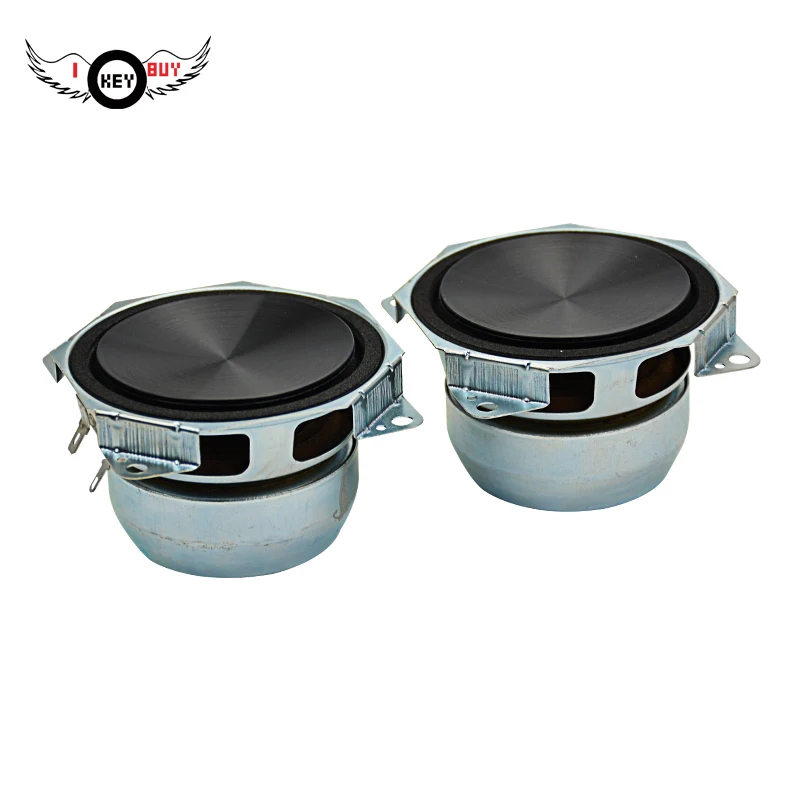 Я ключ купить 1 пара 3 дюймов аудио Портативный колонки 8Ohm 30 вт DIY СЧ сабвуфер