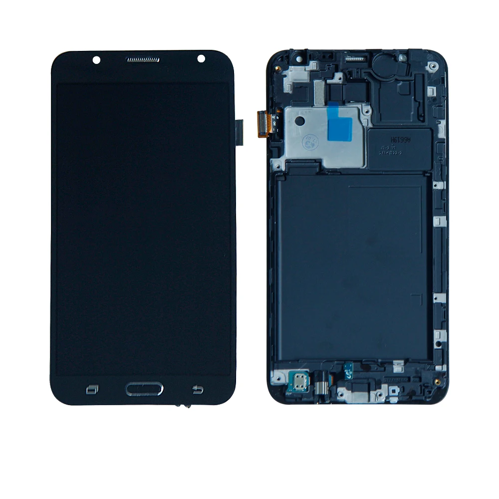 

Free Shipping For Samsung Galaxy J7 SM-J700M J700D Touch Screen Digitizer LCD Display Frame Assembly Panel Phone Replacement