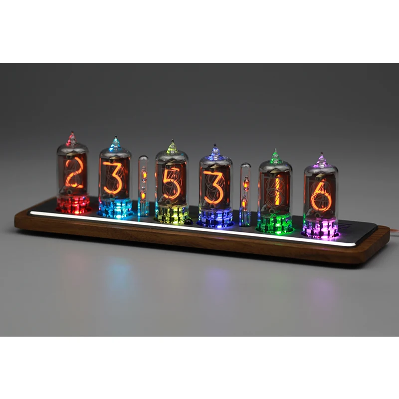 

Omnixie glow clock ultra-thin smart WIFI American-made NL841 tube clock digital clock