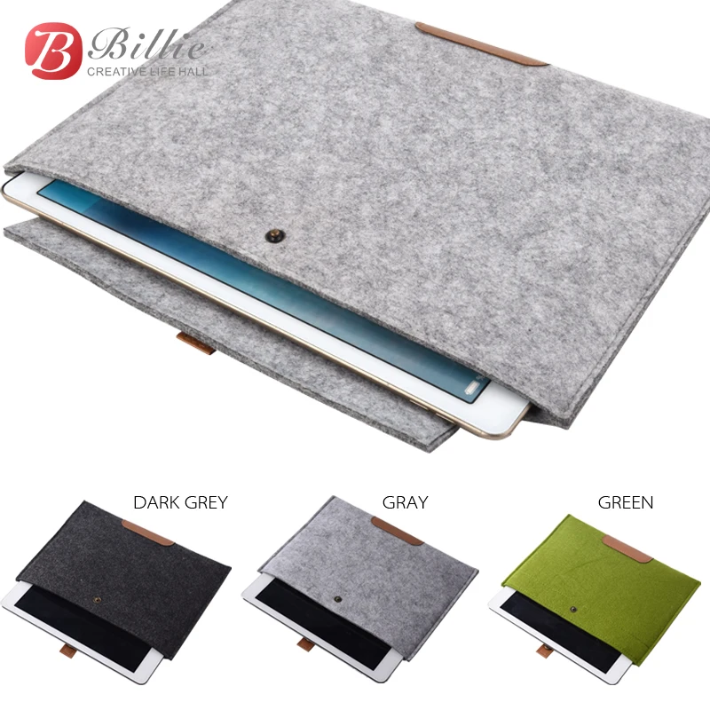 High Quality Wool Felt For apple ipad pro 12.9 Case Sleeve For iPad Pro 12.9 inch Sleeve Pouch Bag Laptop Bag Tablet Cases High Quality Wool Felt For apple ipad pro 12.9 Case Sleeve For iPad Pro 12.9 inch Sleeve Pouch Bag Laptop Bag Tablet Cases