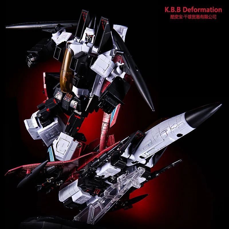 

2018 Transformation G1 MP11 MP-11 STC Ramjet Thrust Thunder Six Brother F15 Air-Craft Fighter Alloy Oversize Figure Robot Toys