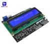 Placa de teclado LCD1602 para pantalla LCD Arduino 1602 ATMEGA328 ATMEGA2560 para Raspberry Pi UNO módulo de luz negra de pantalla azul ► Foto 3/6