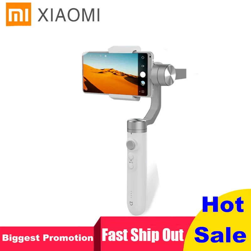 

Xiaomi Mijia 3 Axis Handheld Gimbal Stabilizer 5000mAh Battery for Action Camera and Phone Stabilizer VS Feiyu Tech ZHI YUN