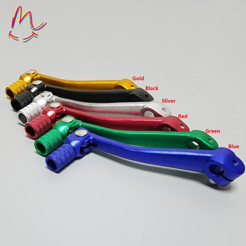 Motorcycle CNC Folding Aluminum Gear Shift Lever Gear Shift Lever Fit Motorcycle ATV Dirt Bike