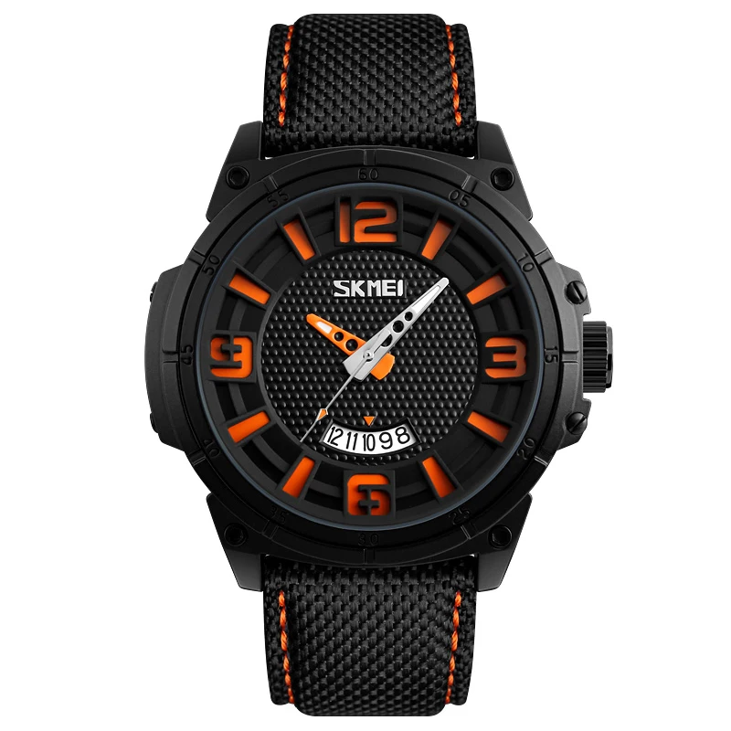

Fashion Men's Leather Quartz Watch Waterproof 2018 New Moment Sport Wrist Clock Top Brand Luxury A43 Z