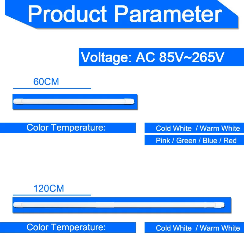25 шт./лот 110V 220V 2ft 4ft ультра яркие красные/зеленые/водителя СИД T8 трубка 600 мм 10 Вт 1200 мм 20W 18W люминесцентная лампа светильник T8 120 см 60 см