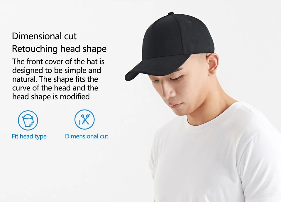 Original Xiaomi Mi Baseball Cap Unisex Popular Design Sweat Absorption Reflective Adjustable Snapback Hip Hop For Men and Women8