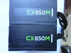 Используется оригинальный Номинальный 850 Вт CX850M power 80 PLUS Бронзовый Номинальный Вт 850 Вт Ультра тихий