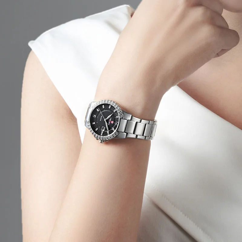 KADEMAN женские Роскошные наручные часы ЖЕНСКИЕ НАРЯДНЫЕ часы браслет Кристалл Мода 3TAM полный стальной Топ бренд женские наручные часы 826