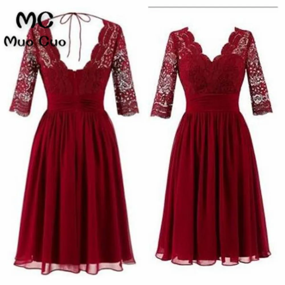 maroon homecoming dresses 2018
