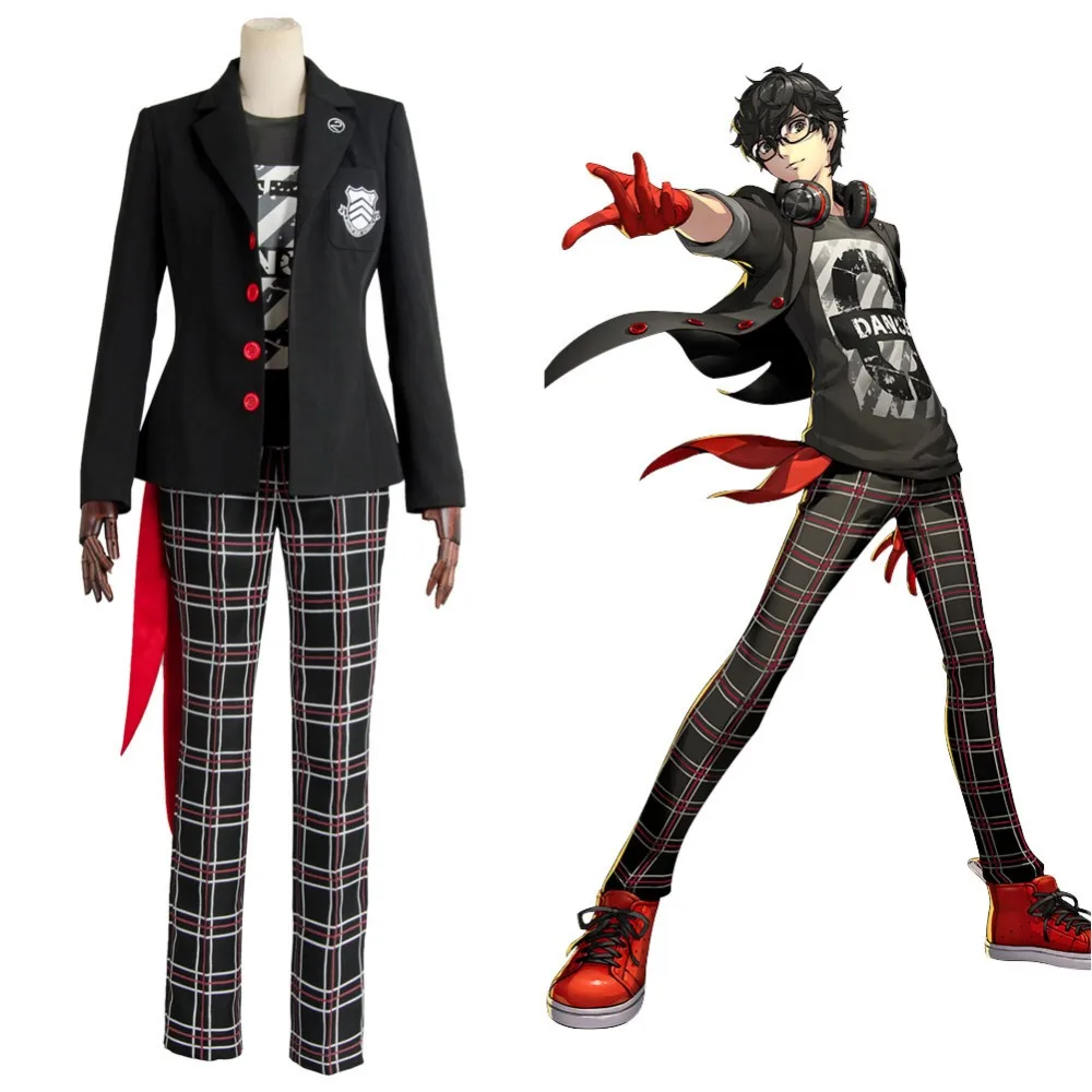 Adult Persona 5 Protagonist Cosplay Costume Persona 5 Protagonist
