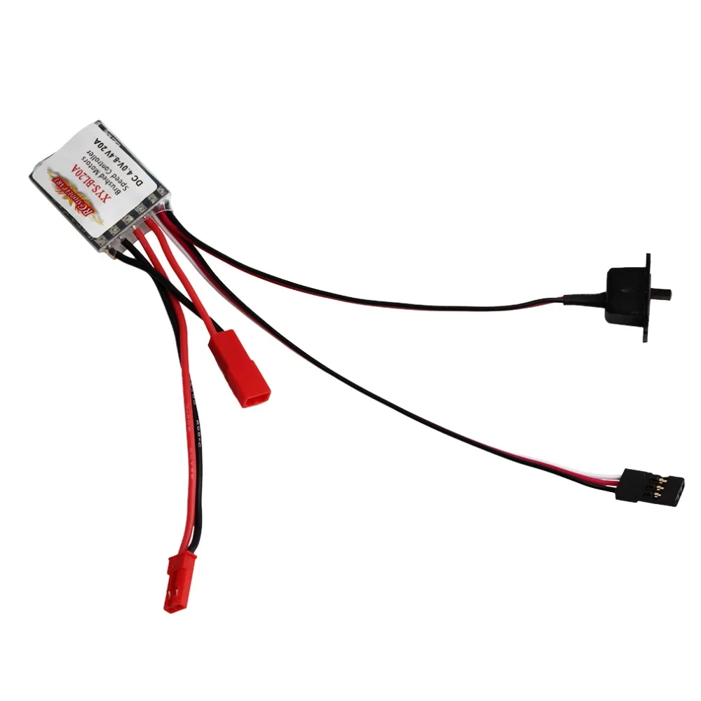 20A Brushed ESC Speed Controller BEC 5V 1A without Brake For RC Car