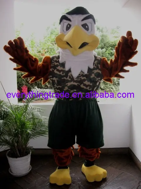 New arrival 2014 Cartoon Character Adult lovely Hawk Mascot Costume Fancy Dress Halloween party costume | Тематическая одежда и