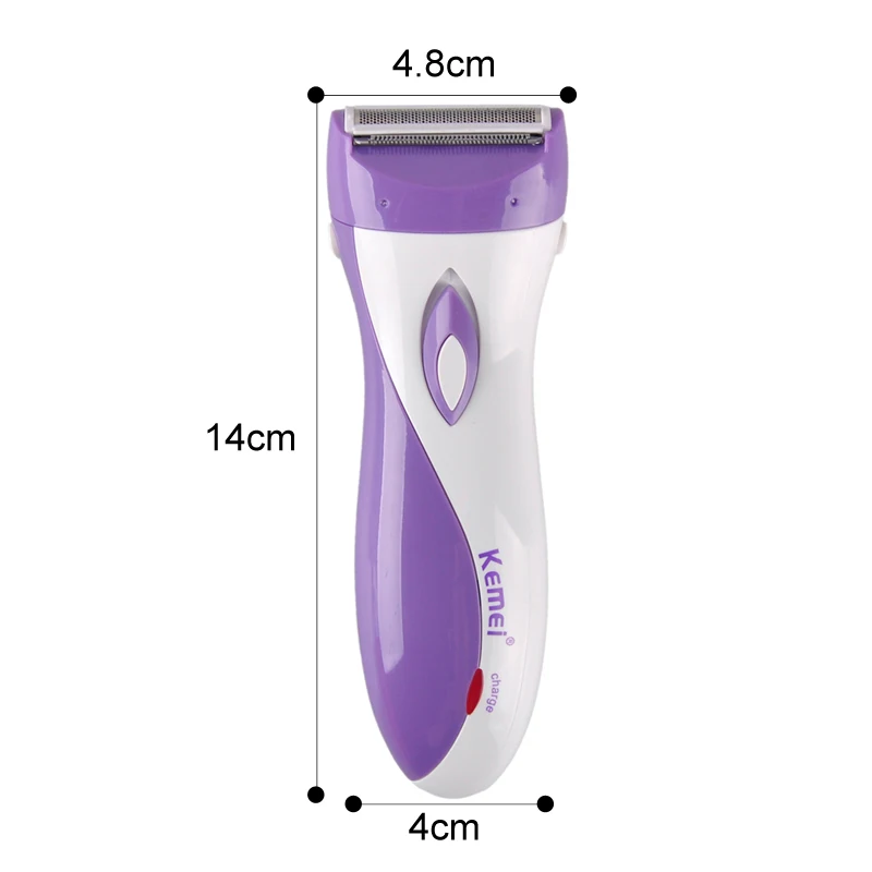 KEMEI KM-3018 الكهربائية النساء لنزع سكين الكهربائية ماكينة حلاقة الصوف نزع الشعر الحلاقة سيدة ماكينة حلاقة الإناث الرعاية