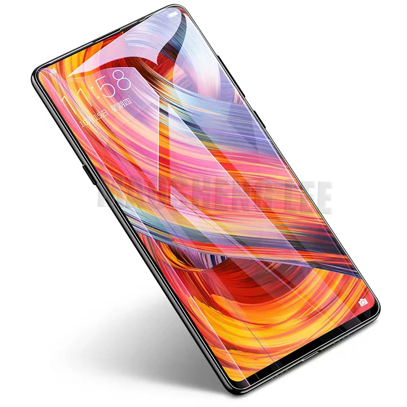 Закаленное стекло 2 шт./лот для Xiaomi Mi MIX 3 Защита экрана 9H 2.5D анти Blu Ray закаленное