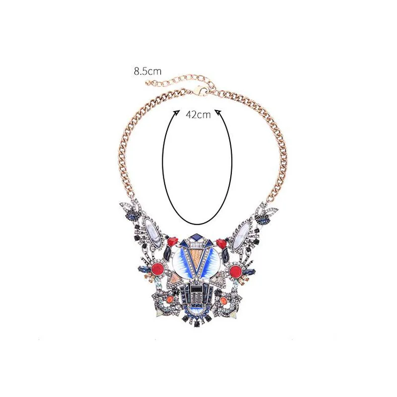 Напыщенные Big Drop ожерелье большой ожерелье|drop necklace|necklace dropdiamond necklace |