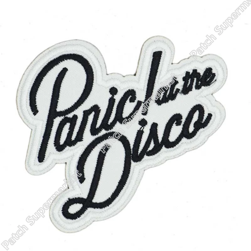 3 5 &quotPANIC! AT THE DISCO Heavy Metal музыка панк-рок ремешок с вышитым логотипом