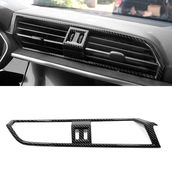 

Left Hand Drive! For Audi Q3 2019 2020 Car Interior Center Console Air Vent Outlet Cover Trim ABS Plastic Auto Accessories