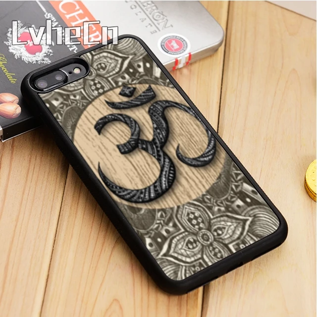 LvheCn Aum om Namaste Symbol Zen Yoga чехол для телефона iPhone 5 6s 7 8 plus 11 12 Pro X XR XS max Samsung S7 edge S9