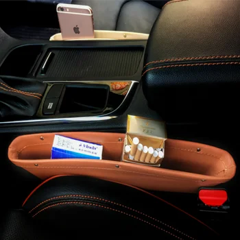 

1 X Leather Seat Storage Box For SEAT Altea Toledo MK1 MK2 Ibiza Cupra Leon Cupra AUTO Accessories