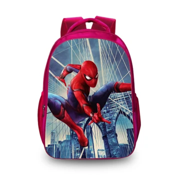 

New Hot 3D Backpacks Fashion Print Spider-Man Bags for Halloween Childrens School Laptop Animal Kids Backpack Dropshipping