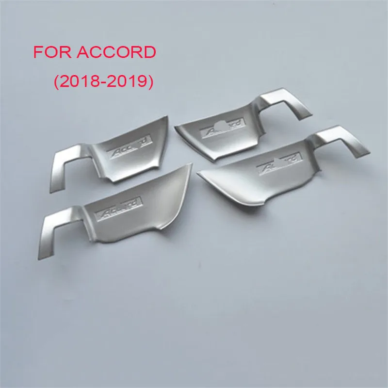 

for Honda 10th Gen Accord 2018 2019 Interior Door Handle Bowl Trim Cover Matte ABS Decoration Car Styling Accessories