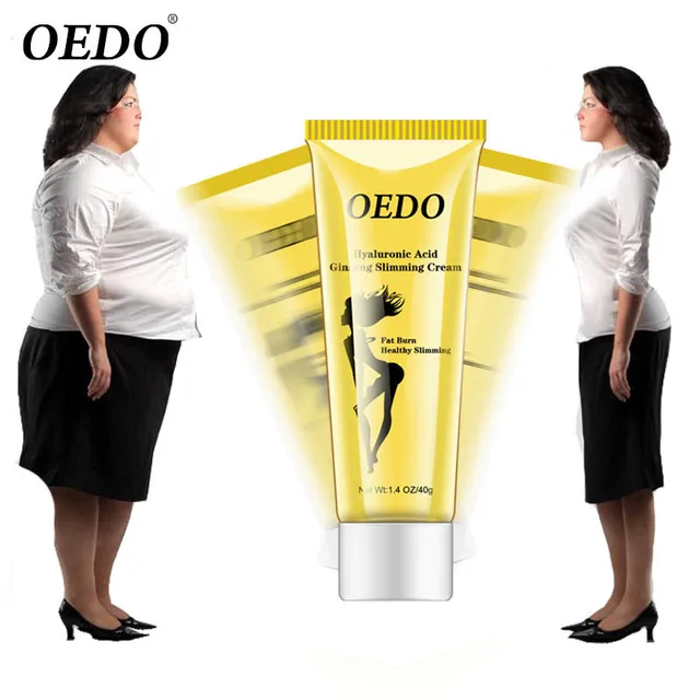 OEDO Hyaluronic Acid Ginseng Slimming Cream Reduce Cellulite Lose Weight Burning Fat Slimming Cream Health Care