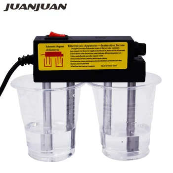

10pcs/lot High quality Europe plug Water Electrolyzer test water tools 110V-250V New Electrolyzer 29% off