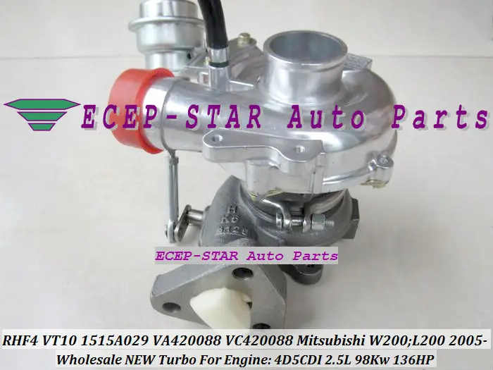 Бесплатная доставка RHF4 VT10 1515A029 VA420088 VB420088 турбо для Mitsubishi W200 L200 KB_T KA_T Pickup 2005 14 Di D 4WD