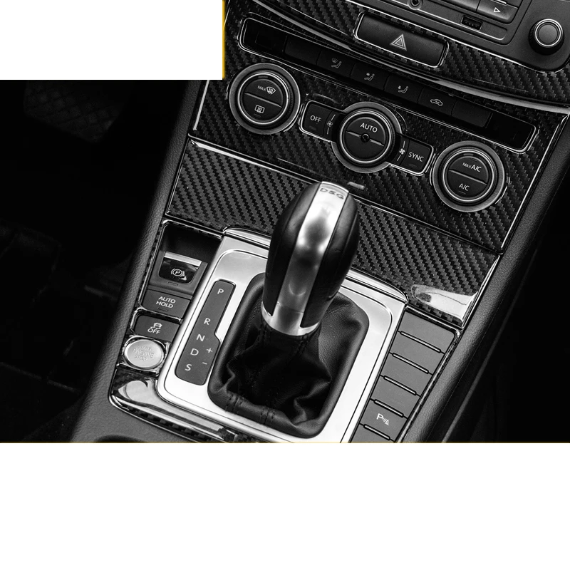 Lsrtw2017 отделка салона автомобиля из углеродного волокна abs для volkswagen passat B7 CC 2010 2011