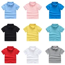 Casual Summer Cotton Baby Boys Short Sleeved T-shirt Pure Color Children Tees Kids Tops For Age 2-10 Years Old Casual Summer Cotton Baby Boys Short Sleeved T-shirt Pure Color Children Tees Kids Tops For Age 2-10 Years Old