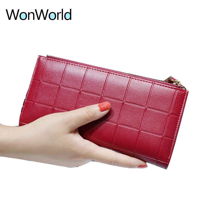 

Female wallet Leather Women Wallet Long Clutch Lady travelWallet Rfid Luxury Brand Money Bag Magic Zipper Coin Purse and handbag
