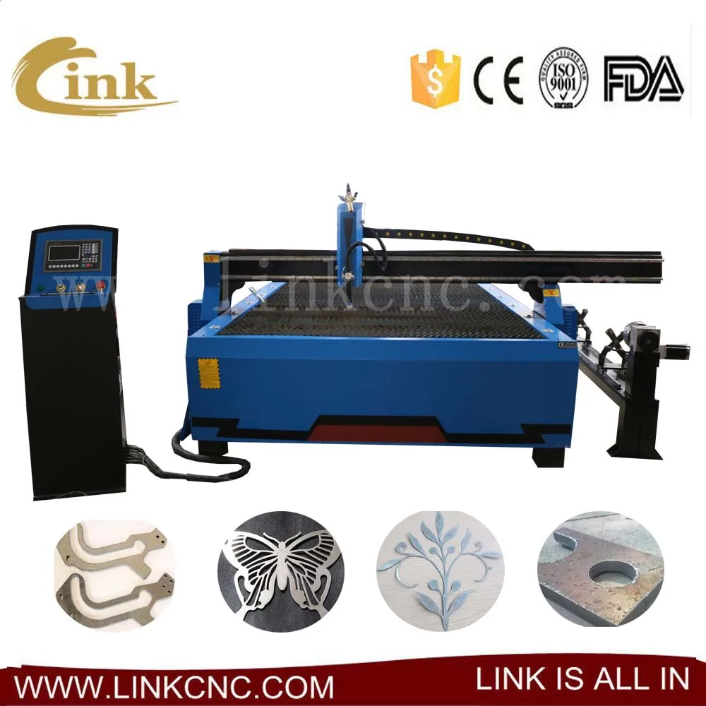 Low cost cnc plasma cutting machine 2040/cnc cutter for metals/irons with flame head/sawtooth