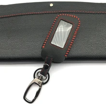 2017 100% Genuine Leather Exquisite Case Cover For Car Alarm Remote Controller for Starline A93 A63 A93 4 buttons protect shell