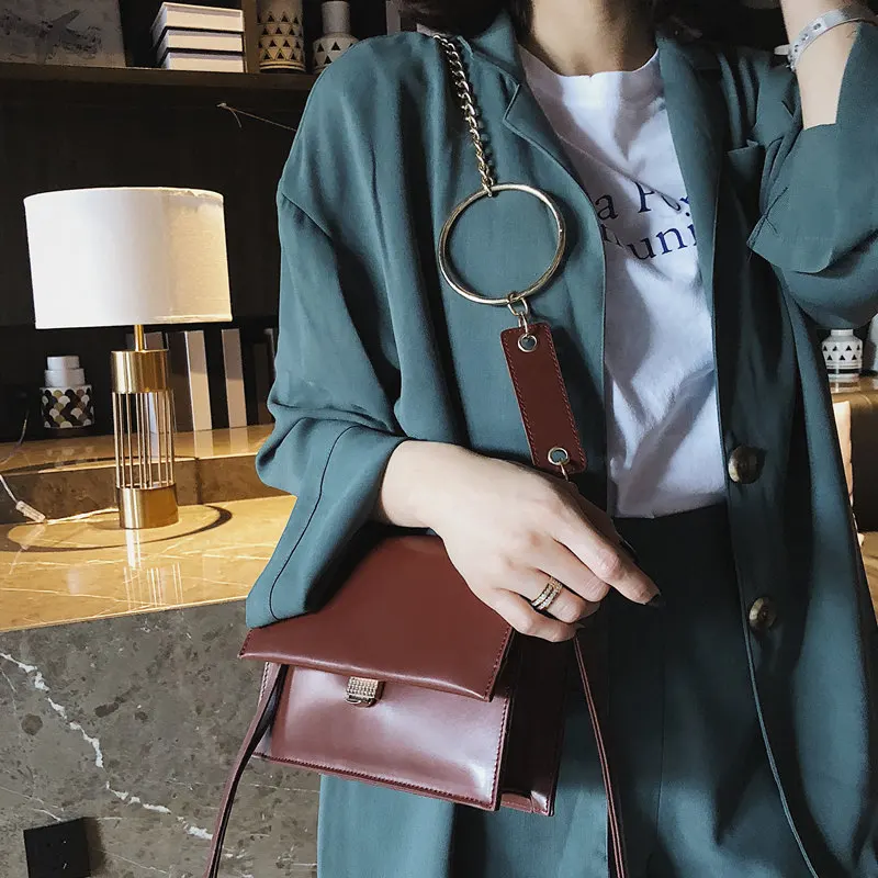 

2019 New Brand Women Handbags Famous Fashion Chain Shoulder Bags Female Luxury Designer Crossbody Bags Lady PU Leather Bags 278