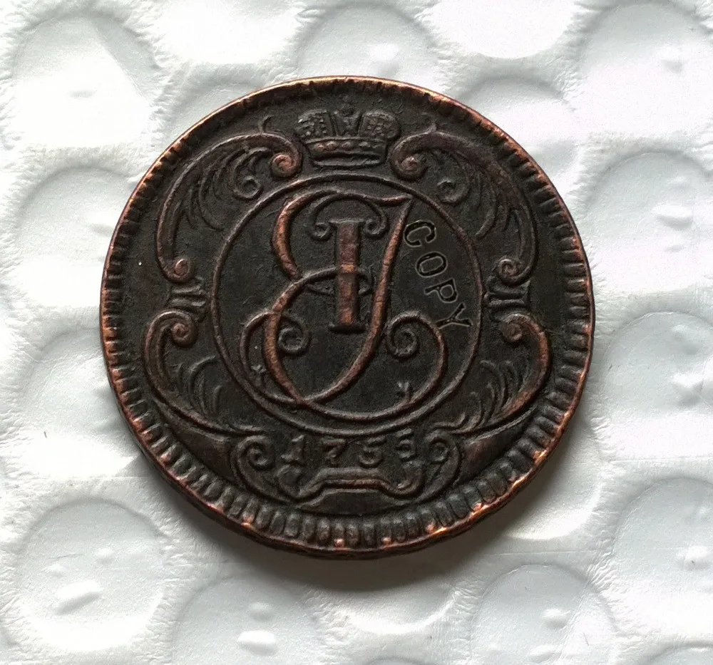 

1755 Russia I.KO copy coins commemorative coins-replica coins medal coins collectibles badge