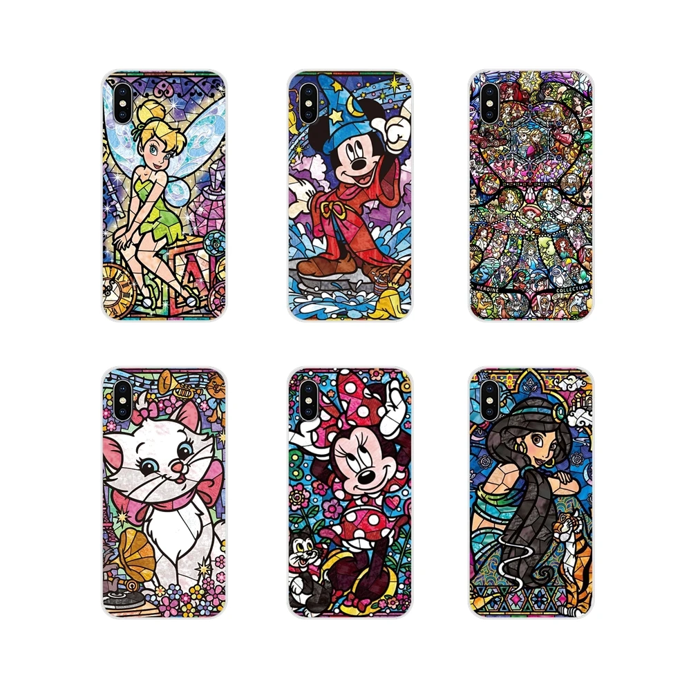 For Xiaomi Redmi Note 6A MI8 Pro S2 A2 Lite Se MIx 1 Max 2 3 Oneplus 6T fairy Alice Stitch Mickey Mouse Marie Cat TPU Case | Мобильные