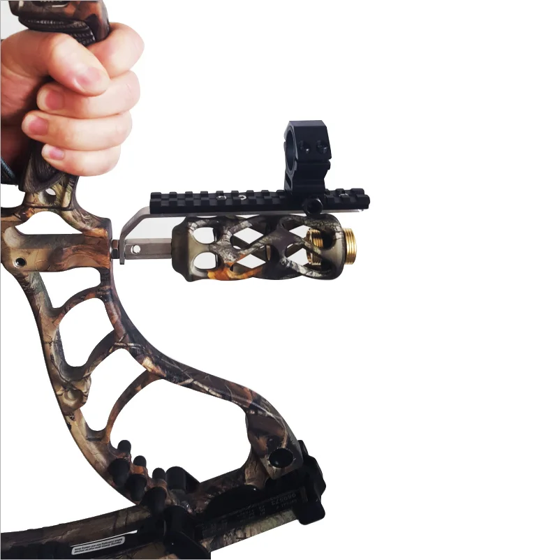 Free Shipping, 1pcs/Lot Compound bow Barrel Mount Holder Flashlight