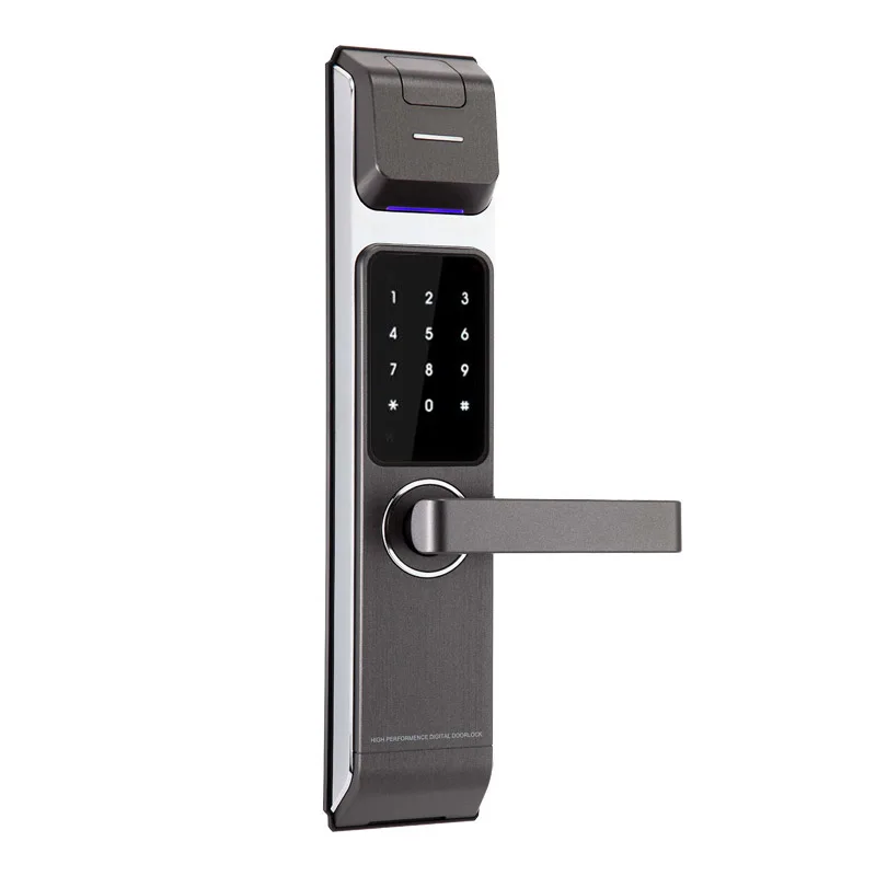 Free shipping L&S Mobile Bluetooth Door Lock APP Control, Password, Key Electronic Touch Screen Keypad Lock Smart Entry