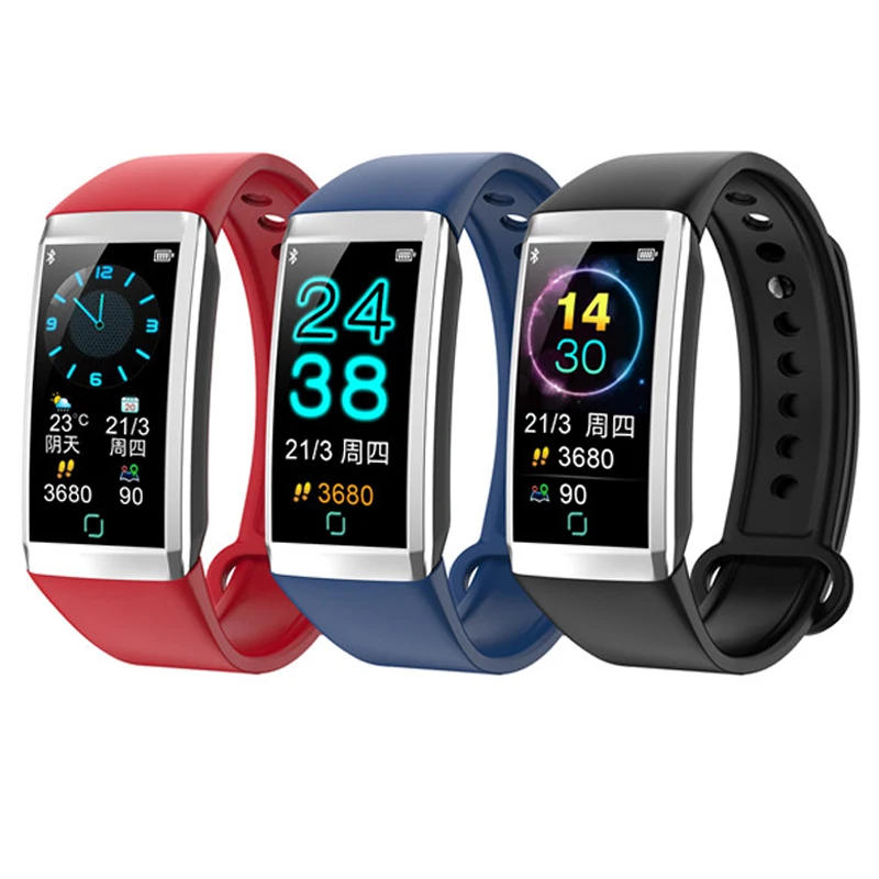 

Ravi 1.14" Smart Watch Bracelet TD19 Heart Rate Monitor Blood Pressure Pedometer IP67 Smartwatch for Xiaomi Huawei Honor Band