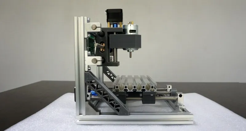 CNC DIY 1610 ER11 GRBL управление мини ЧПУ станки PCB фрезерный станок Лазерная
